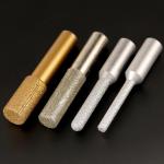 Electroplated Brazed Diamond Tools , Stone Carving Diamond Grinder Drill Bit for sale