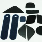 Durable TPU Patches Hook And Loop Customized Velcro Adhesive Tape for sale