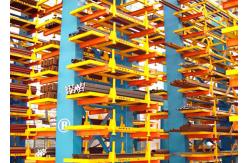 China Workshop Cantilever Warehouse Racks , Cantilever Lumber Storage Racks Galvanized supplier