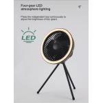 7800mAh Large Capacity Outdoor Camping LED Night Light Portable Detachable Tripod Fan for sale