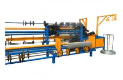 China Single Wire Chain Link Fencing Wire Making Machine , Fence Mesh Welding Machine supplier