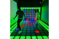 China 30x30cm Factory Interactive Active Activate Game Led Floor supplier