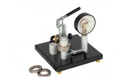 China Dead Weight Pressure Gauge Calibrator Fluid Mechanics Lab Equipment supplier