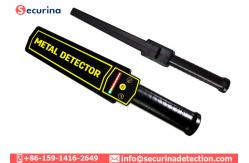China High Sensitivity Security Metal Detector Wand ABS Plastic Handheld Security Scanner supplier