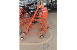 China Inspection Trolleys Hydraulic Cable Drum Jack 1kN 1.5kN Rated Load supplier