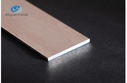 China Anodized Extruded Aluminum Flat Bar , Aluminium Flat Bar 30mm supplier