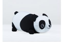 China 30CM White / Black Plush Toy Pillow Embrodiery Technic Eco Friendly supplier