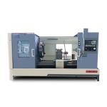 China Horizontal Metal Cnc Lathe Turning Machine CK61100x5000mm 800mm manual chuck manufacturer