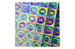 China Pely Anti Counterfeit Custom Die Cut Holographic Stickers supplier