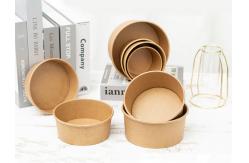 China Disposable Soup Bowls Compostable Salad Bowls With Lids 36oz supplier