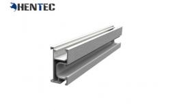 China Anodized Solar Roof Mounting Systems , Solar Rail With Easy Installation supplier