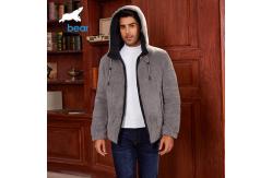 China Moderate Mens Designer Winter Coats Short Lenght supplier