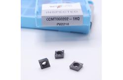 China PV2210 Grade CNC Turning Inserts High Hardness CCMT060202-1HQ supplier