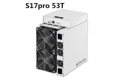 China 82db Antminer S17Pro 53T 2094W BTC Mining Machine supplier