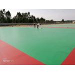 Anti Skidding PU Sports Flooring For Tennis Court Non-Poisonous for sale