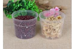 China Thick PP Tube Packaging Saving Clear Pet Jars Easy Open 450ml Capacity supplier
