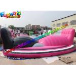 Crazy Vinyl Inflatable Jump Around Games , Inflatable Soft Mountain Area for Sport Park for sale