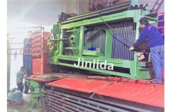 China Galvanized Gabion Hexagonal Wire Netting Machine With Automatic Oil System supplier