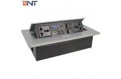 China Black Power Hidden  Desktop  Socket With USB / 3.5 Audio Interface BD610-7 supplier