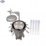 stainless steel multi cartridge filter housing ss316 water filter housing cartridge for sale