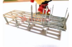 China Perforated Acoustical Insulation Impaling Clips supplier