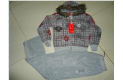 China 1325 girl's  fleece 2pcs sets stock supplier