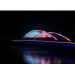 Transparent Led Film Screen P31.25 See Through 360 Degree Folding for sale