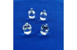 China End Clear Fused Quartz Rod Cone Shape For Heating supplier