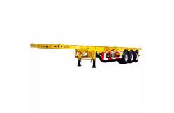 China Cimc New 3 Axle High Load Heavy Duty Container Transport Semi Trailer supplier