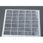 3D Anti Counterfeit Sticker / Silver Label Stickers Scratch Off With Security Code