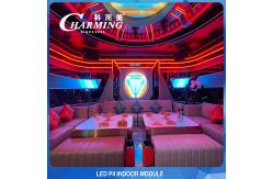 China SMD2020 RGB P4 Indoor LED Display Modules Anti Collision Practical supplier