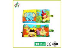China 20cmx20cm Soft Books For Infants 3D Design Soft Cotton Fabric supplier