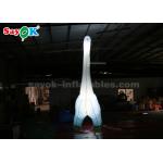 Oxford Fabric 4mH Inflatable Cartoon Characters Dinosaur With LED Light