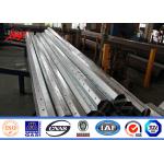 Octagonal Electrical Steel Tubular Pole AWSD Welding Standard For Power Transmission for sale