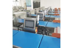 China Conveyor Automatic Food Dynamic Checkweigher Machine With Rejector supplier