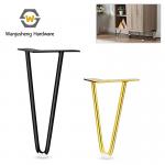 Heavy-duty Modern-Designed Iron Wire V-Shaped Table Leg Bracket for Dining/Living Room Bedroom Furniture for sale