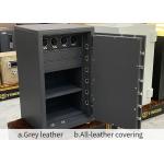 Anti Theft Fireproof Jewelry Safe Leather-Covered Biometric Fingerprint Lock