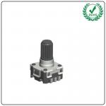 TS16949 EC06 Insulated Shaft Encoder With Push On Switch for sale