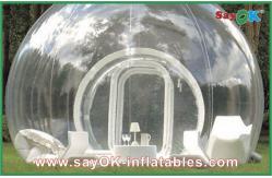 China Portable Outdoor Inflatable Bubble Tent Custom Giant Transparent Lawn Tent supplier