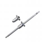 10mm - 160mm Linear Motion Ball Screw High Rigidity Double Nut Ball Screw