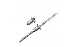 China 10mm - 160mm Linear Motion Ball Screw High Rigidity Double Nut Ball Screw supplier