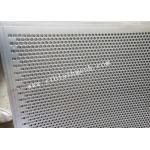 8mm Hole size Q195 Hexagonal Perforated Metal Mesh 1mm Thickness
