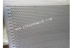 China 8mm Hole size Q195 Hexagonal Perforated Metal Mesh 1mm Thickness supplier