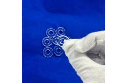 China Professional Custom Transparent Quartz Punching Sheet High Temperature Resistant supplier