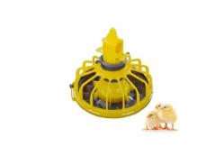 China 16 Grill Poultry Hopper Feeder Broiler Feed Pan PP Chicken Feeding Tray supplier