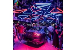 China Kinetic LED Pixel Tube 360 Degree Rotating DMX RGB 8 Channels supplier
