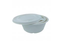 China 9oz Sugarcane Pulp Tek Bagasse Salad Bowl Fruit Cups Take Out Container supplier