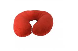 China Red Memory Cotton Slow Rebound U Pillow Travel Nap Plush Neck Pillow supplier