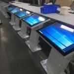 BOE Panel Floor Standing Digital Signage 6ms Interactive Information IR PCAP for sale
