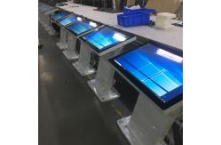 China BOE Panel Floor Standing Digital Signage 6ms Interactive Information IR PCAP supplier